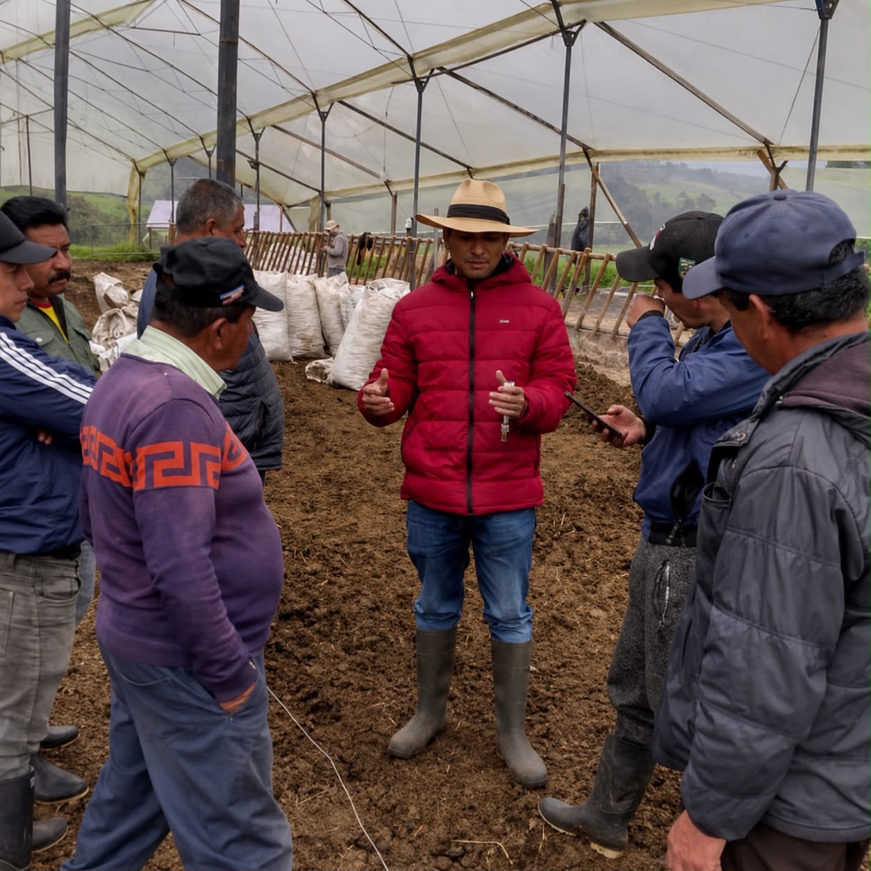 Charla técnica y capacitación en campo - INNAGAN