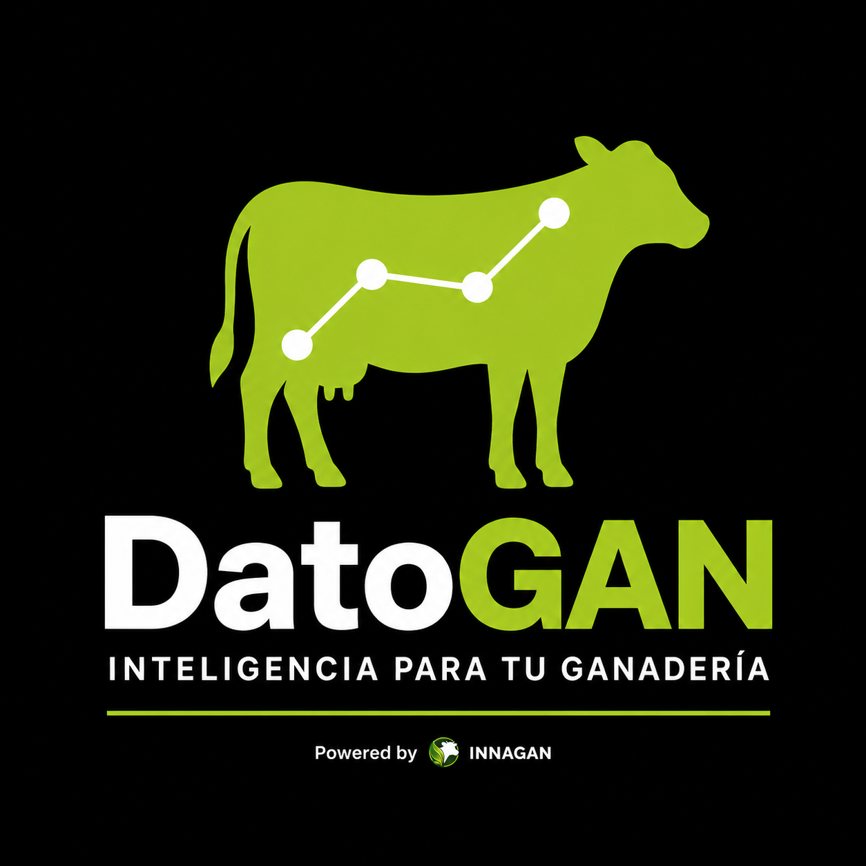 Logo Oficial DatoGAN por INNAGAN